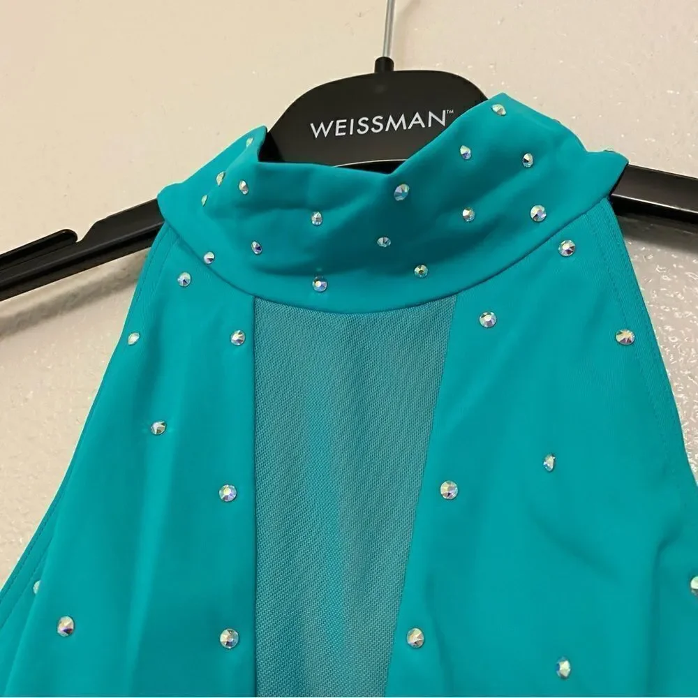 WEISSMAN IVY SKY Swarovski Rhinestone Contemporary Lyrical Costume D10928 MA